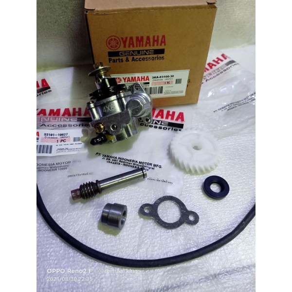 pompa oli samping assy rx king tua asli original 3KA-E3100-20
