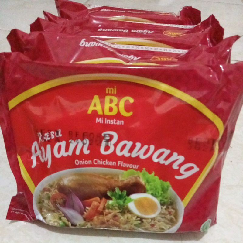 

ABC MIE AYAM BAWANG ISI 5 BUNGKUS