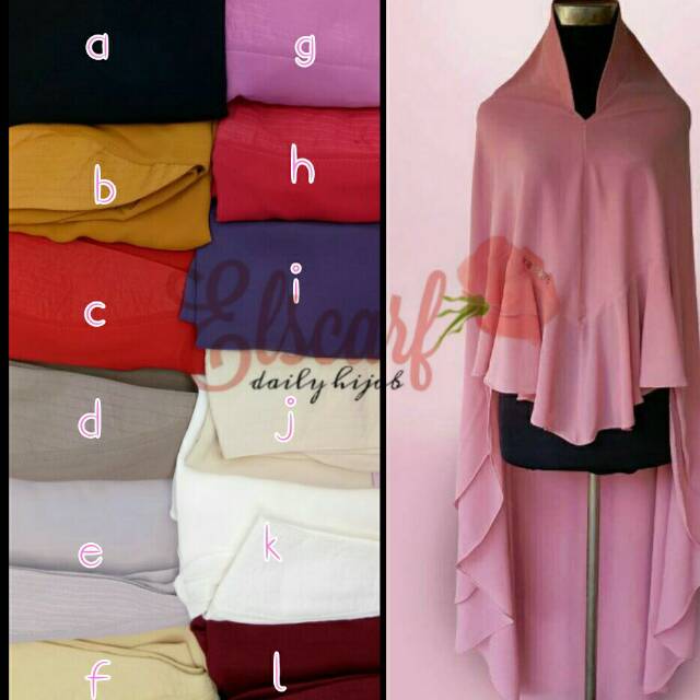 Khimar 2 Layer Soft Pad