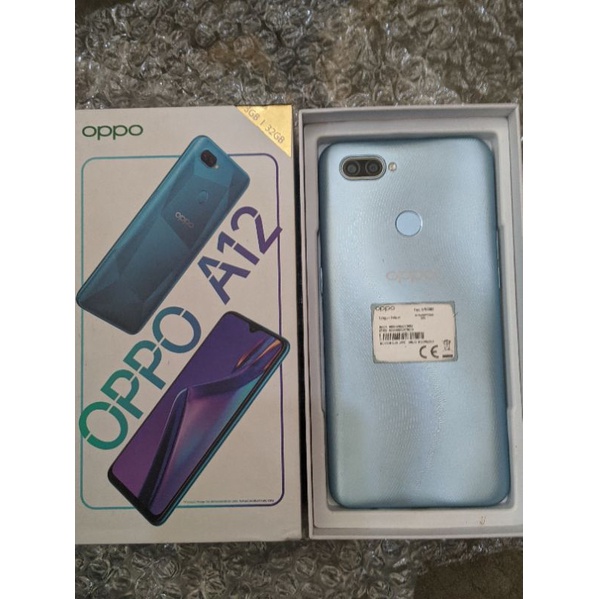 OPPO A12 RAM 3 32GB SECOND LIKE NEW