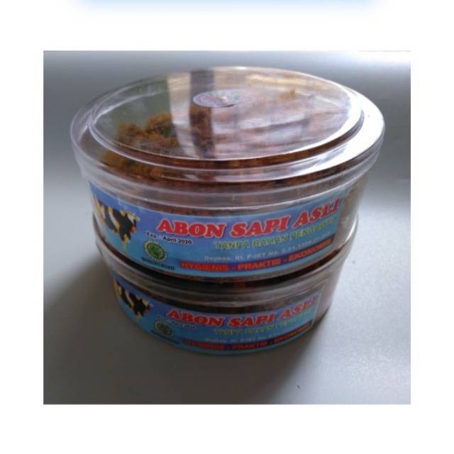 

Abon Sapi Asli Toples
