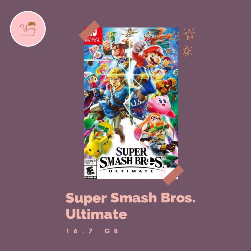 Super Smash Bros Ultimate SSBU Nintendo Switch