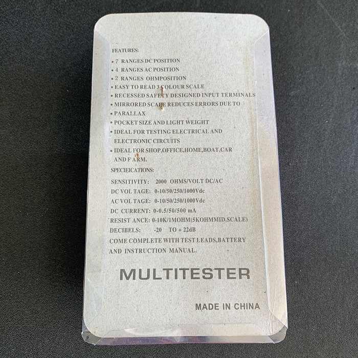 Avometer ATN Multimeter Multitester