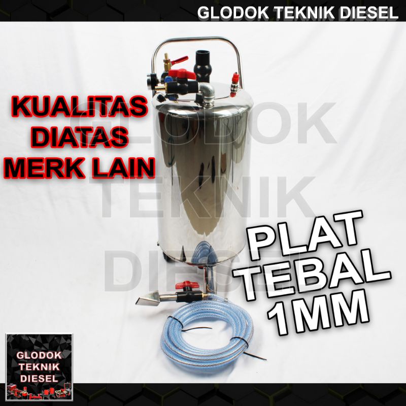 TABUNG SALJU SNOW WASH 20 LITER CUCI MOTOR DAN MOBIL STAINLESS