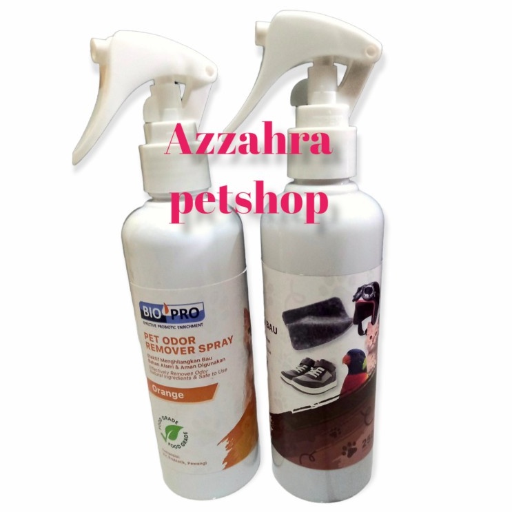 Pewangi Penghilang Bau Pesing Kotoran Anjing Kucing 250ml BioPro Spray Pengurai Bau