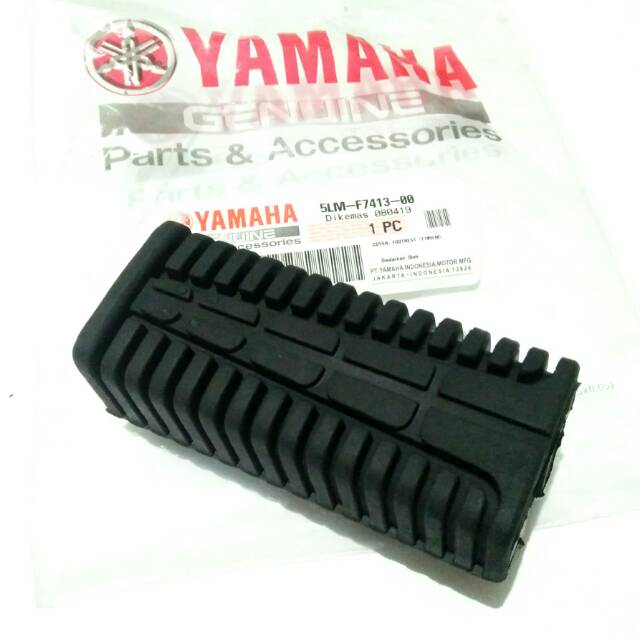 Karet Pijakan Kaki Foot Step Bastep Depan RX King Vega Crypton Jupiter Z Mx Z1 Original Yamaha