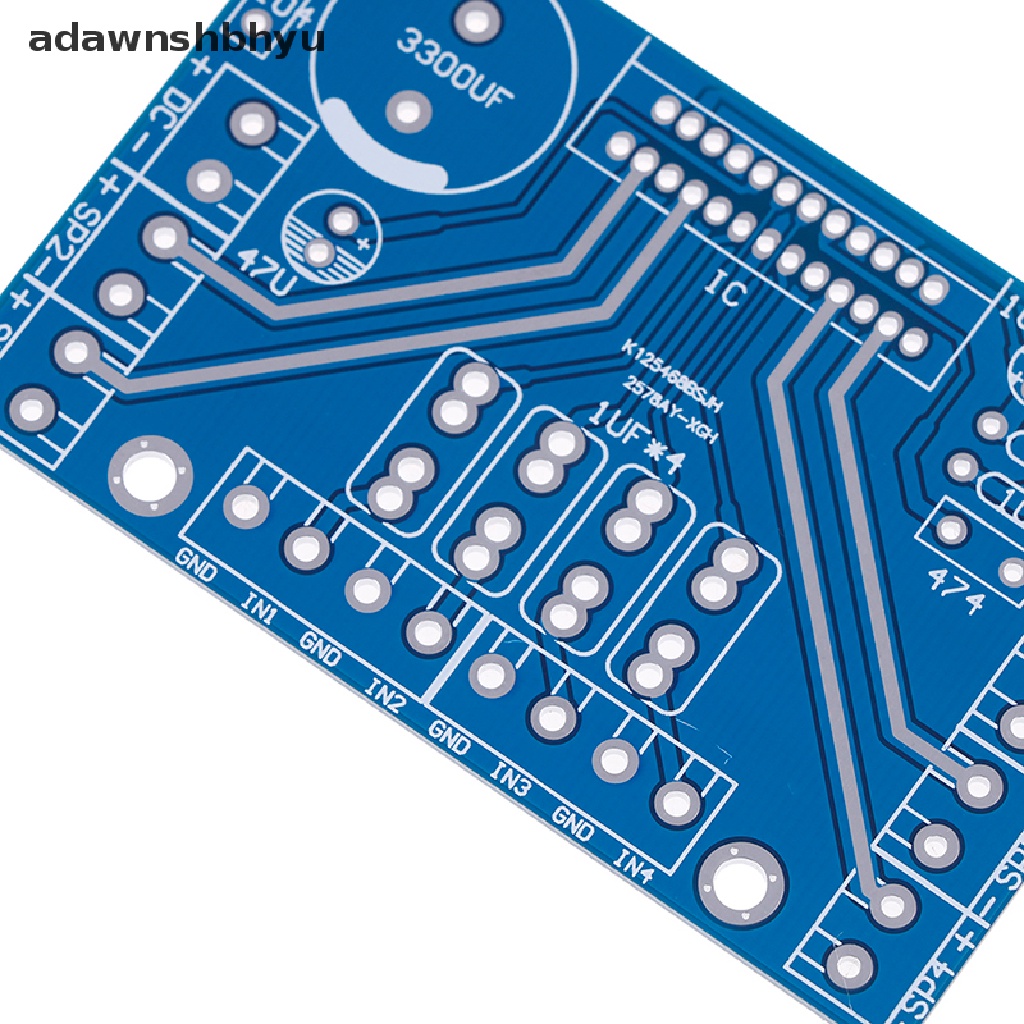 Adawnshbhyu Power Amplifier TDA7388 four channel 4x41W audio DC 12V BTL PC Mobil AMP PCB