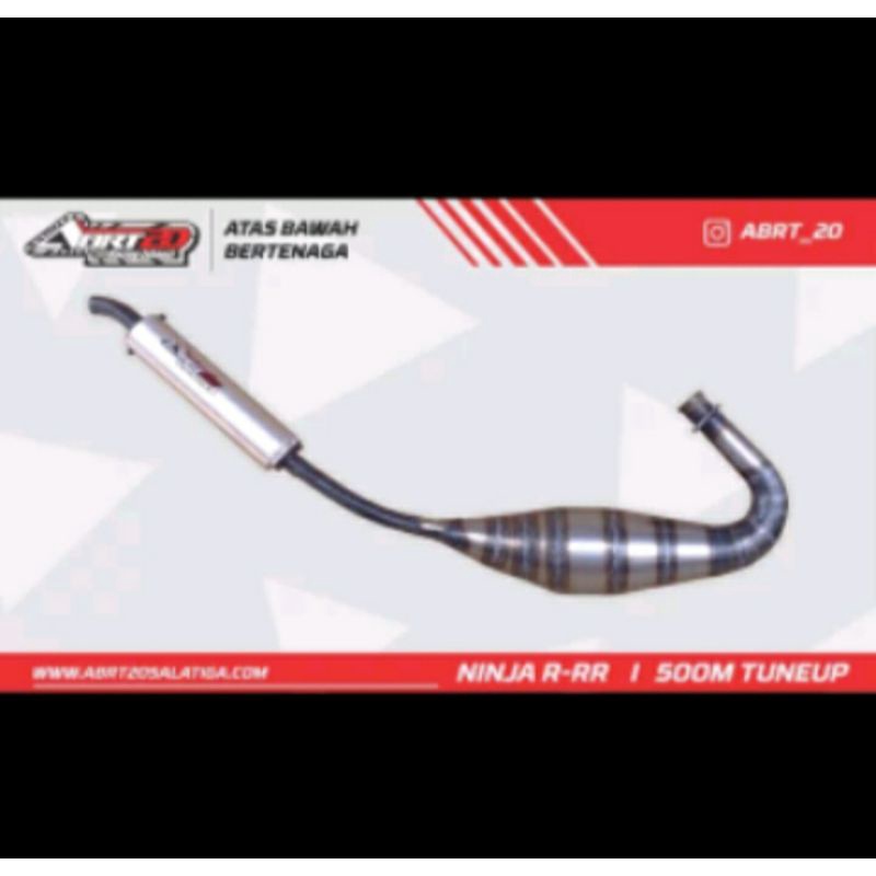 Knalpot ABRT20 KAWASAKI NINJA R-RR Galvanis Spek Racing 500M TuneUp