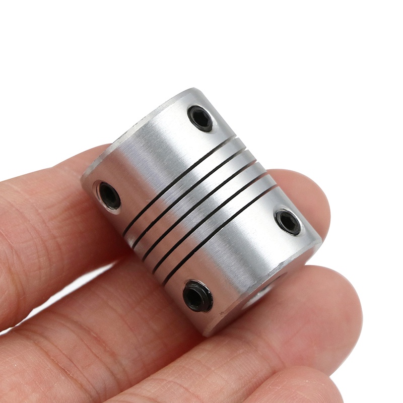 {LUCKID}1Pc flexible shaft coupling rigid for CNC motor coupler connector