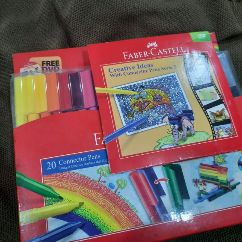 

Connector Pen Faber Castell 20 warna