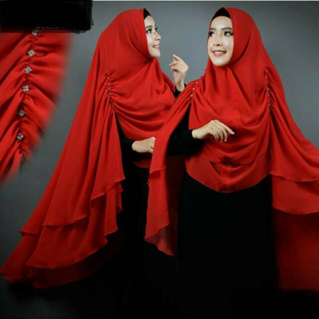 Khimar delila mewah