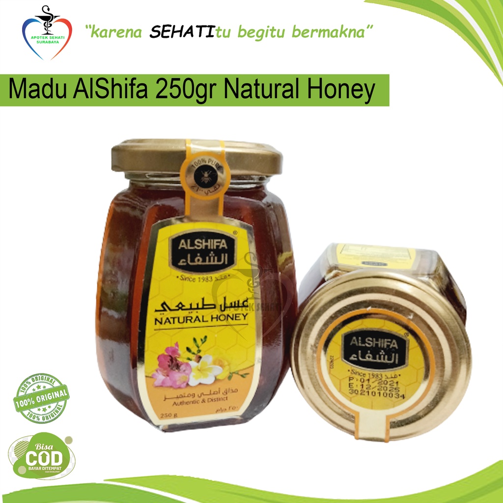 Madu Alshifa Natural Honey Stamina Daya Tahan Tubuh