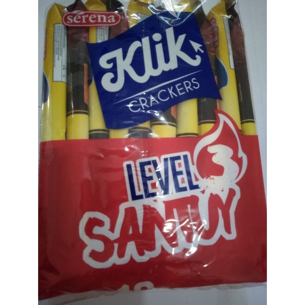 

SERENA KLIK CRACKERS LEVEL SANTUY RASA PEDAS