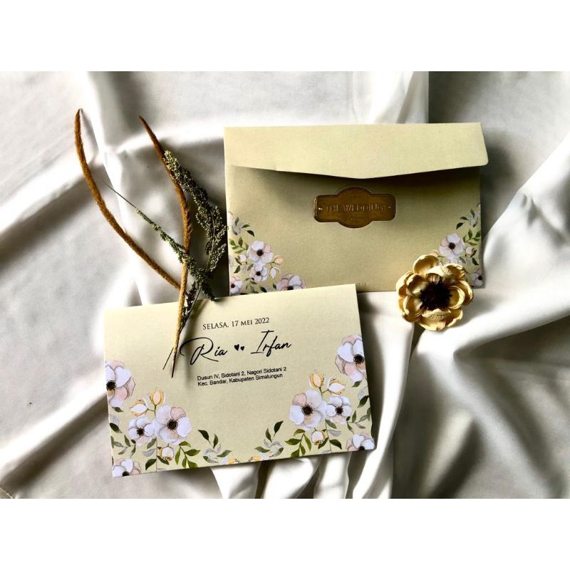 UNDANGAN AMPLOP MURAH MEWAH