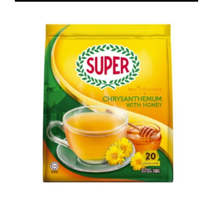 

Super CHRYSANTHEMUM WITH HONEY Isi 20 Sachet/ Teh Kembang