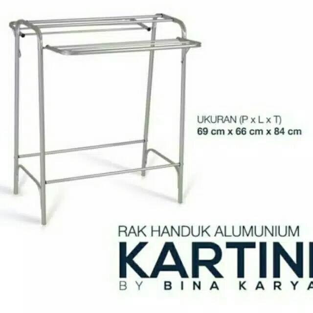 JEMURAN BAJU HANDUK ALUMINIUM KARTINI BINA KARYA MURAH