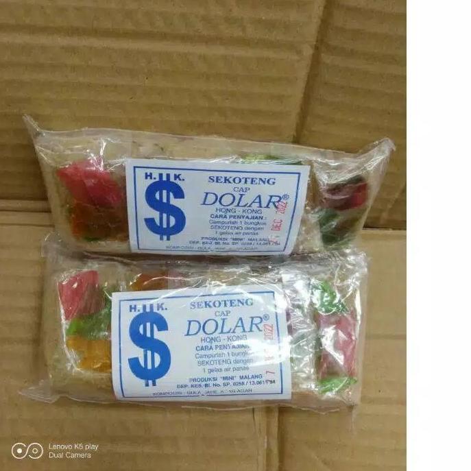 

Best⭐ Sekoteng dolar (5sachet)
