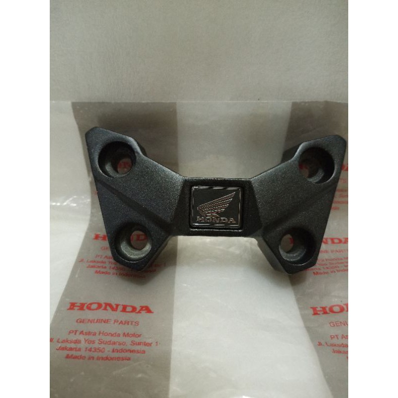 raiser stang cbr 150 led. dudukan stang cbr 150 led. kleman stang original