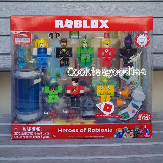 Roblox Heroes Of Robloxia Playset - heroes od robloxia heroes and villains roblox