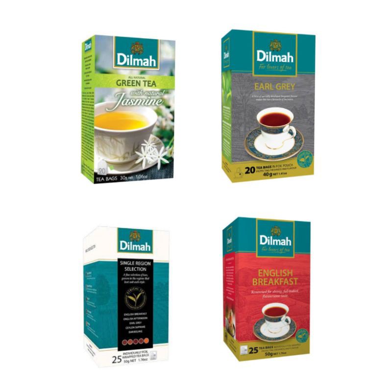 

Dilmah Tea Jasmine/Earl Grey/Single Region Selection/English Breakfast/Import