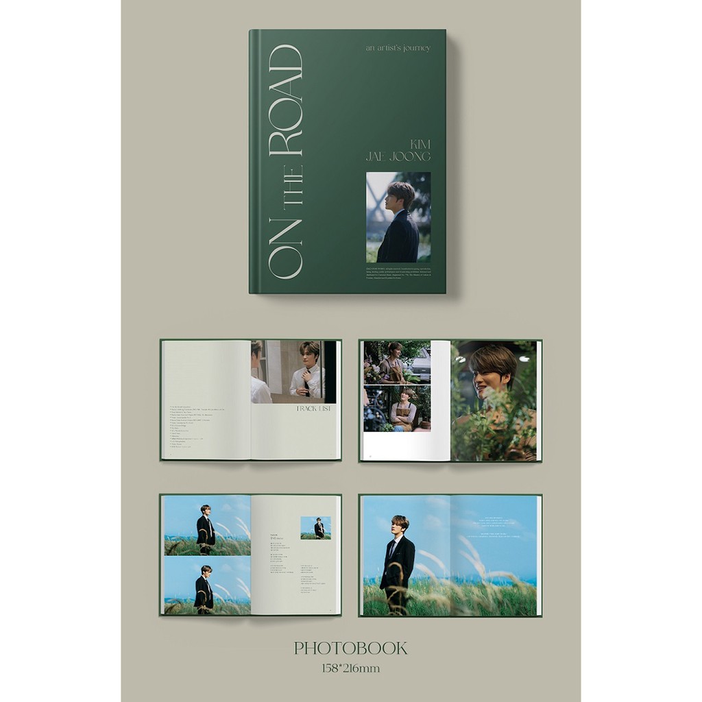 KIM JAE JOONG - Photo Album [ON THE ROAD an artist's journey]