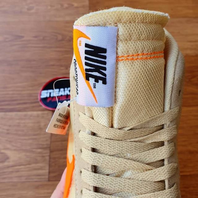 tan and orange nike