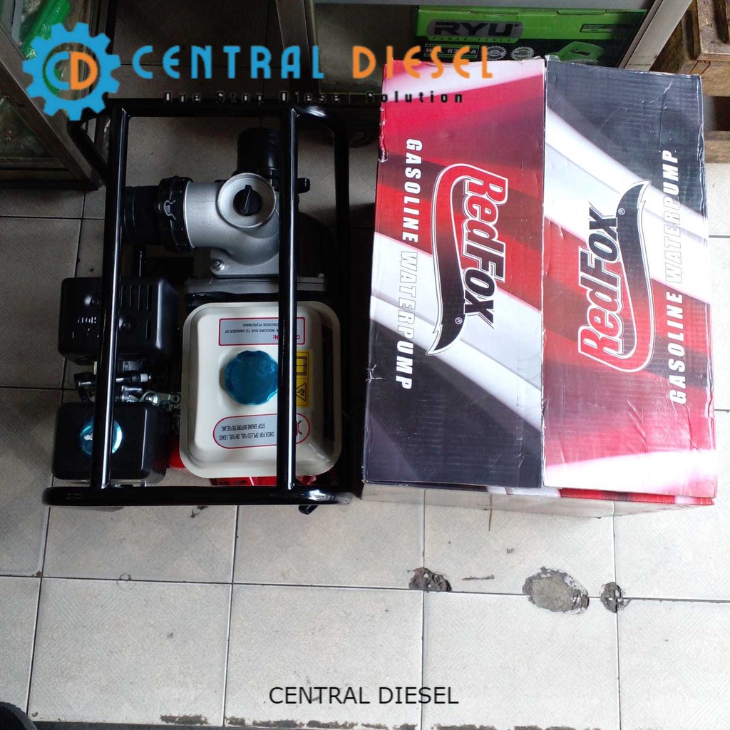 Waterpump/ Mesin pompa air bensin/ Mesin irigasi sawah Redfox RF 30 3 inch