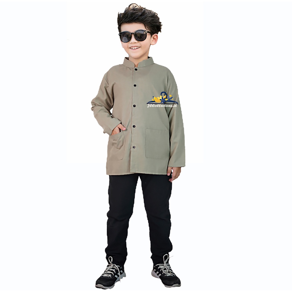 Kemeja Koko Anak Remaja Muslim Yusuf Kids / Baju Muslim Teens Robbin - JCCollections