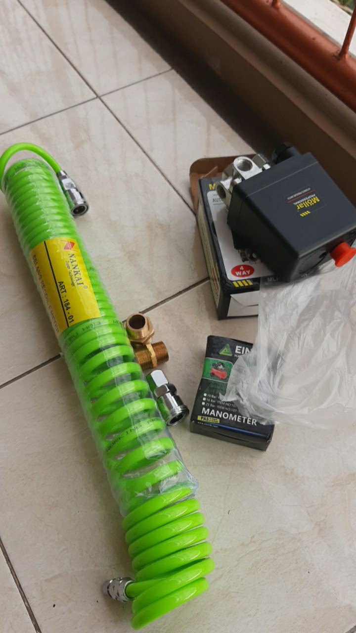 Double Nipple / Dobel Nepel 3/4 X 1/2 Kuningan