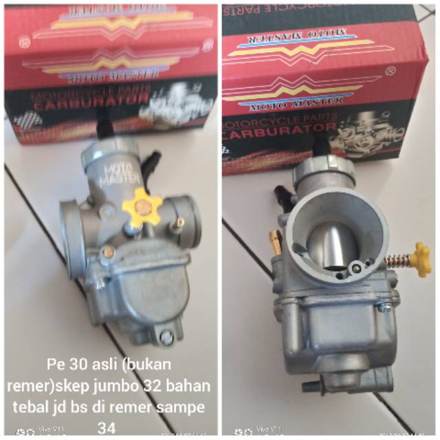 Karburator PE30 skep jumbo 32