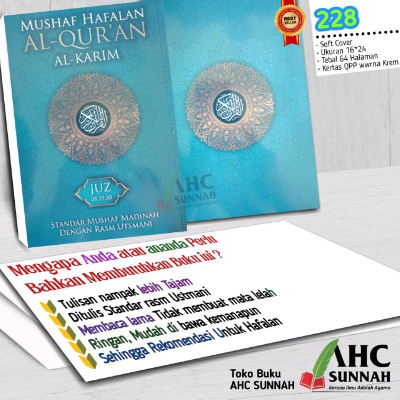 MUSHAF HAFALAN Juz 28 29 dan 30