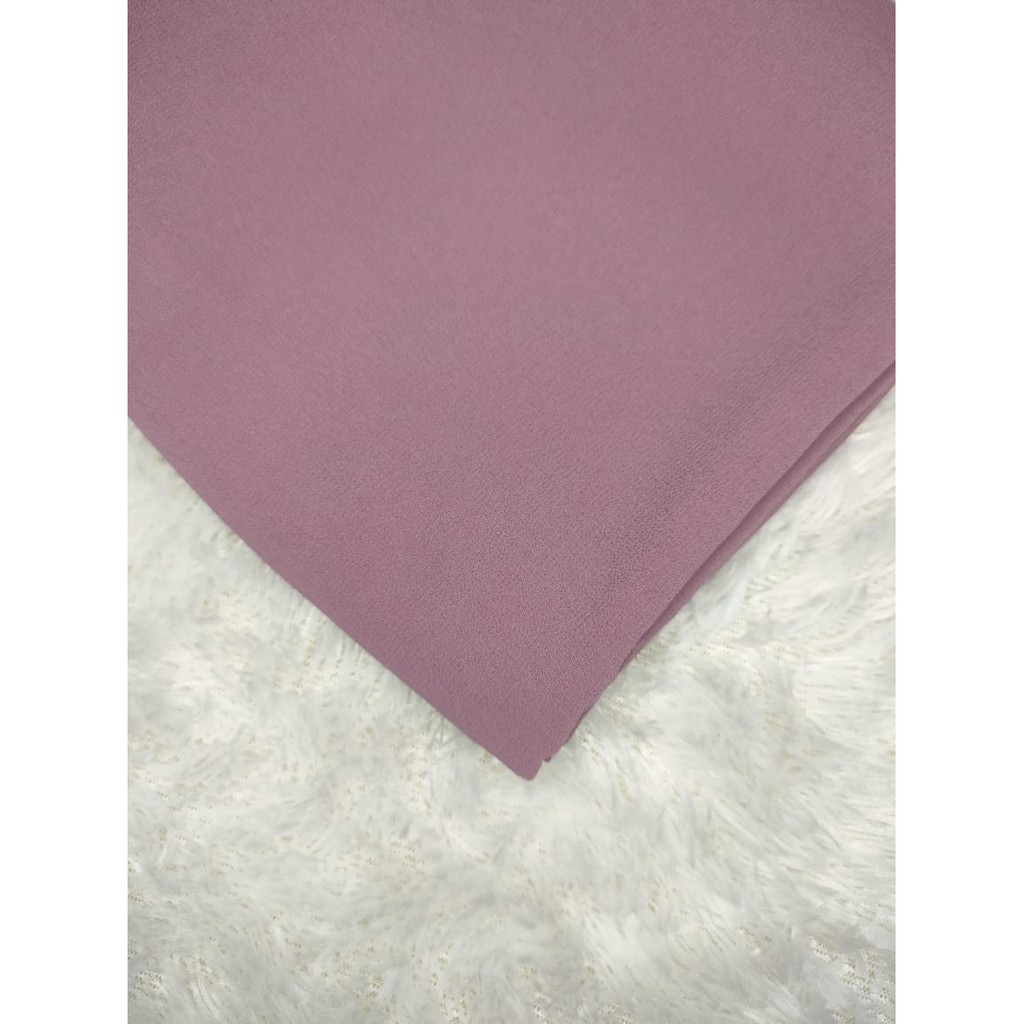 PASHMINA SQUARE ORIGINAL ( ANTI TEMBEM ) / PASHMINA SEGITIGA-LAVENDER / LILAC