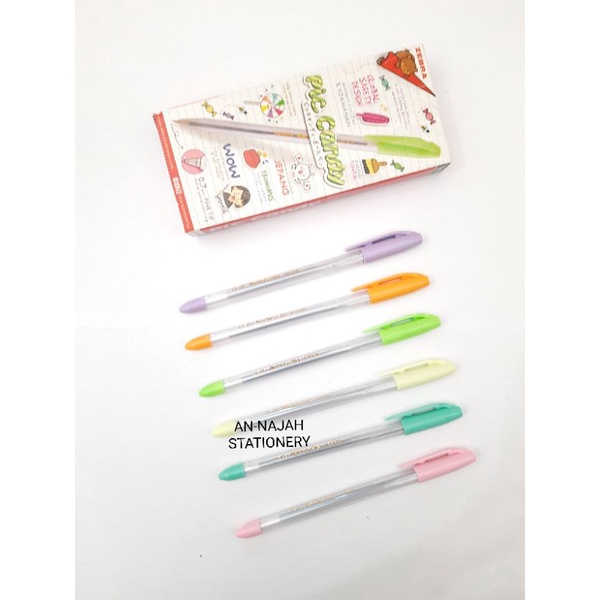 ZEBRA PIC CANDY BLACK
