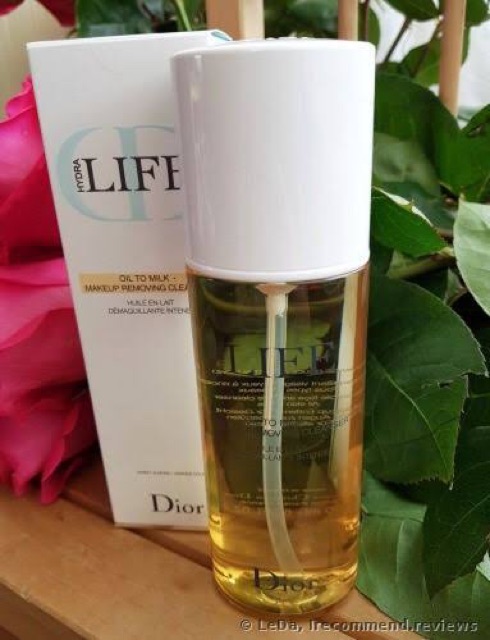 dior life oil to milk