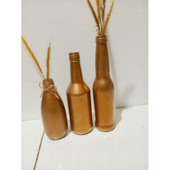 Botol vas bunga botol pajangan botol dekorasi botol hiasan