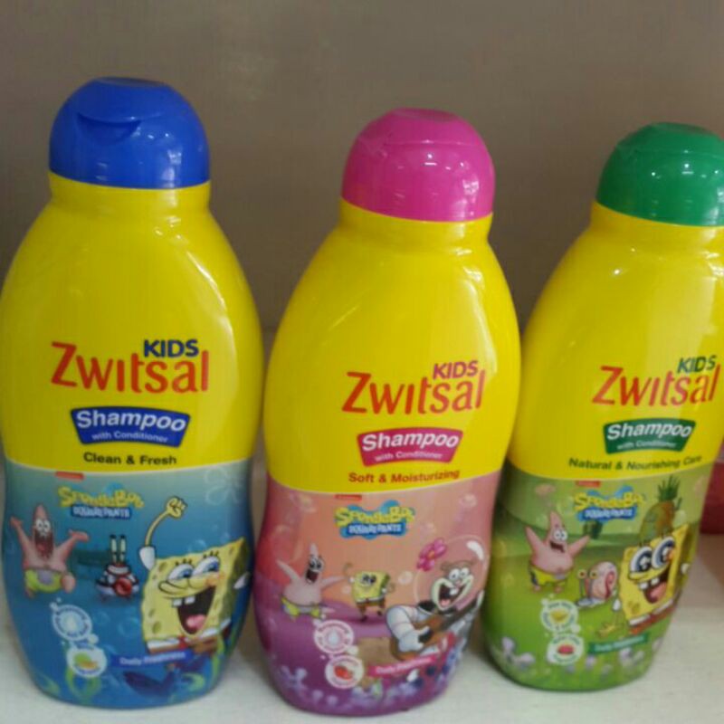 zwitsal kids shampo 180ml