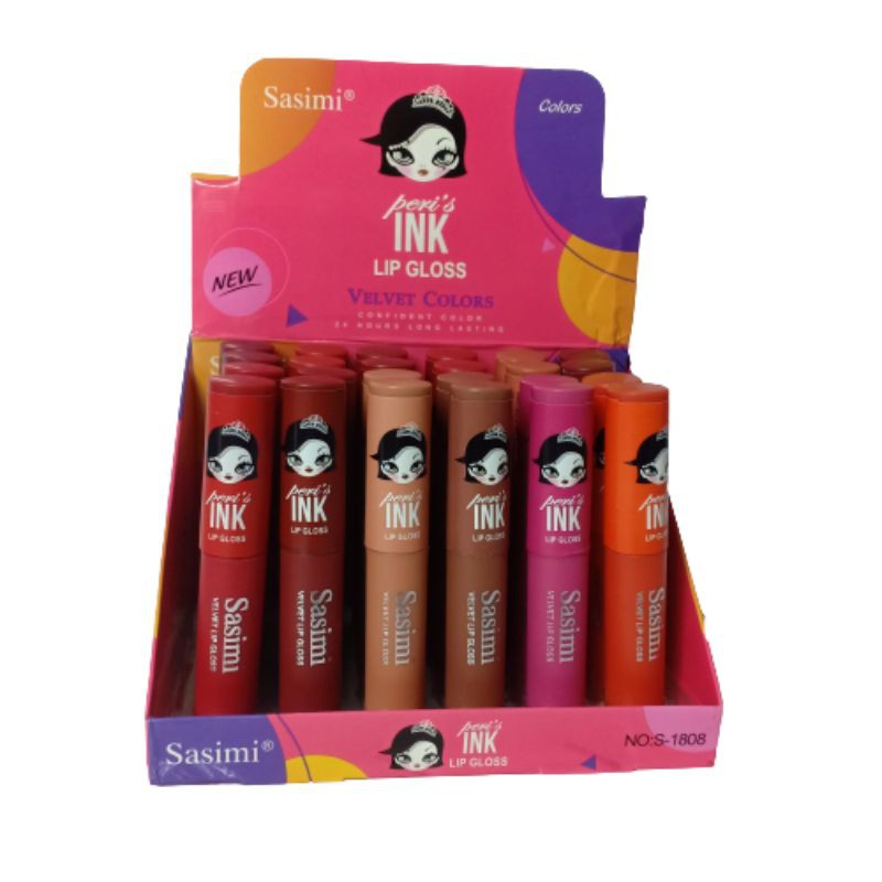 LIP GLOSS INK PERI'S NEW SASIMI jual per 6pcs