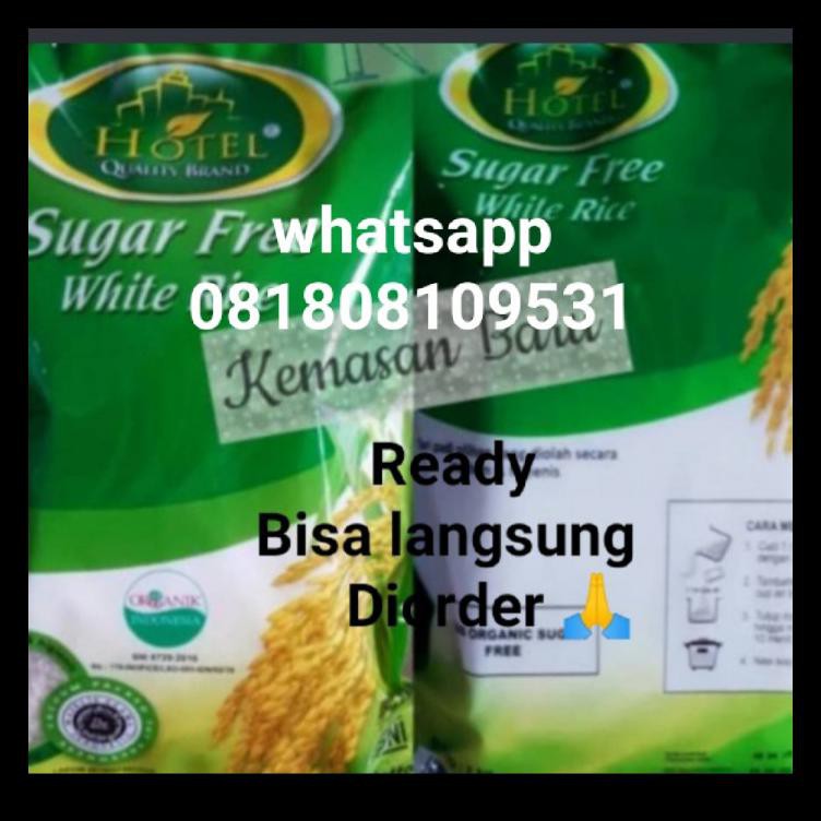 

BERAS SUGAR FREE HOTEL 2 KG BERKUALITAS
