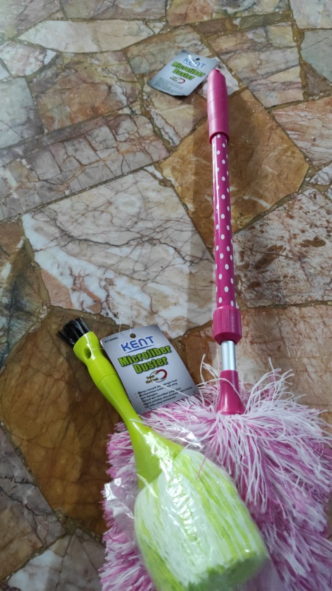 Kenmaster Microfiber Duster Kt-050q Kemoceng Mini Kent Kt050q