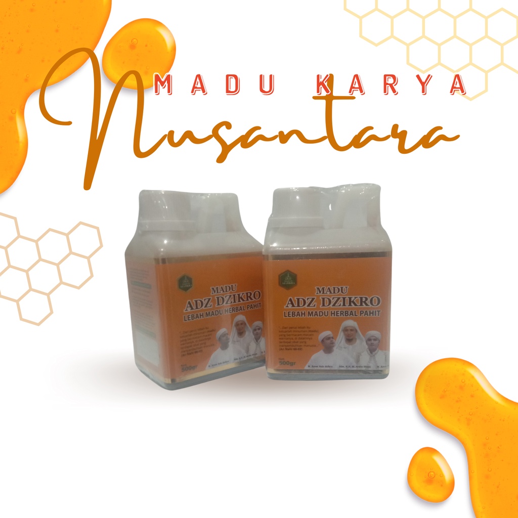 

ADZ DZIKRO Lebah Madu Herbal Pahit 500 gram