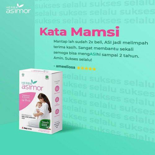 HERBA ASIMOR PELANCAR ASI [BOX] 30 KAPLET