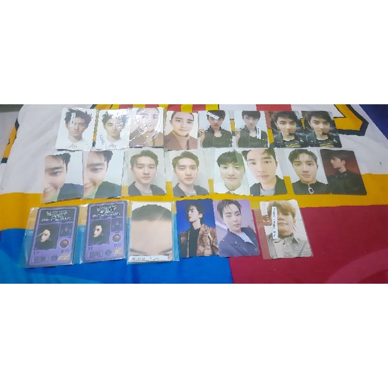 PHOTOCARD OFFICIAL EXO DON'T FIGHT THE FEELING DFTF D.O. BAEKHYUN XIUMIN EMPATHY SOLO D.O.