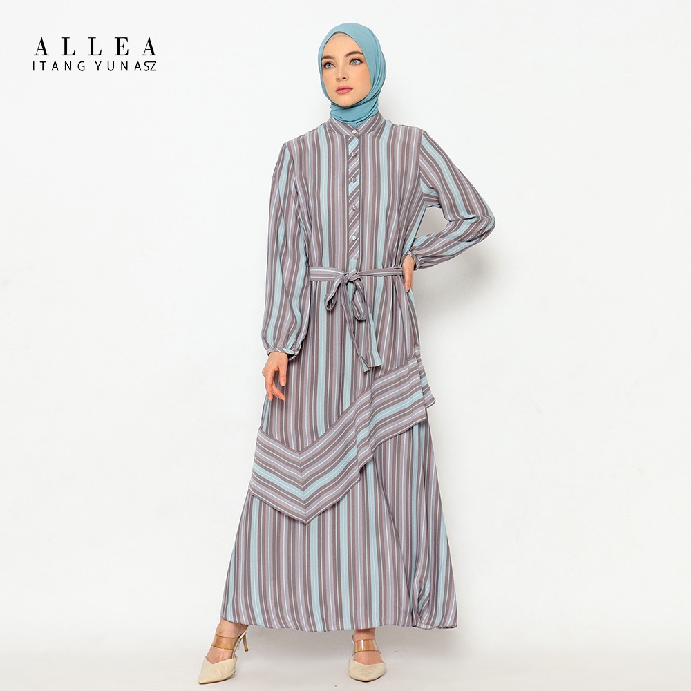 Allea Itang Yunasz /Jamia Dress / Gamis wanita - Hijab Fashion Muslim