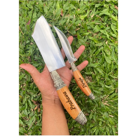set blakas free ukir nama/set pisau dapur free ukir nama