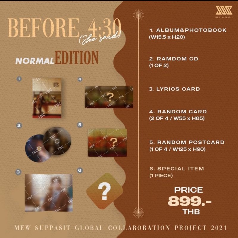 [DP] Album Unsealed 430 Mew Suppasit