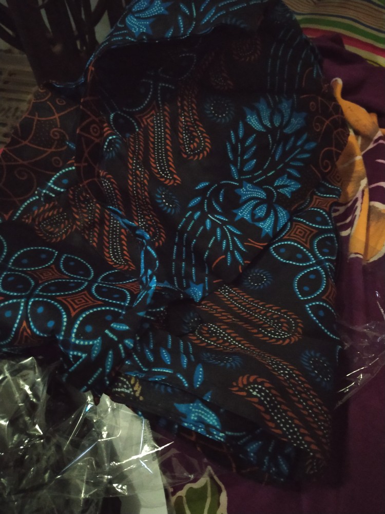 Baju Batik Wanita Modern Monalis Koa Genes M,l,xl Asli Pekalongan