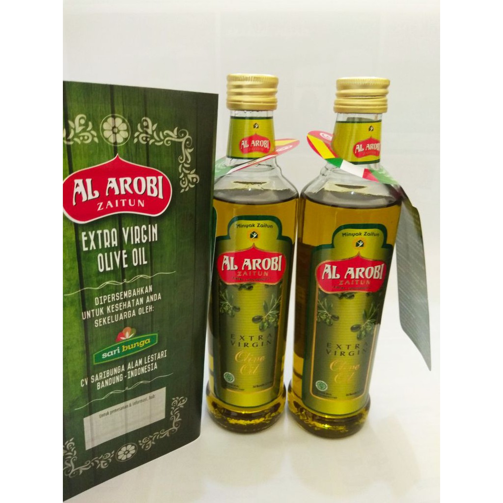 Minyak Zaitun Al Arobi Extra Virgin Olive Oil 280ml Indonesia