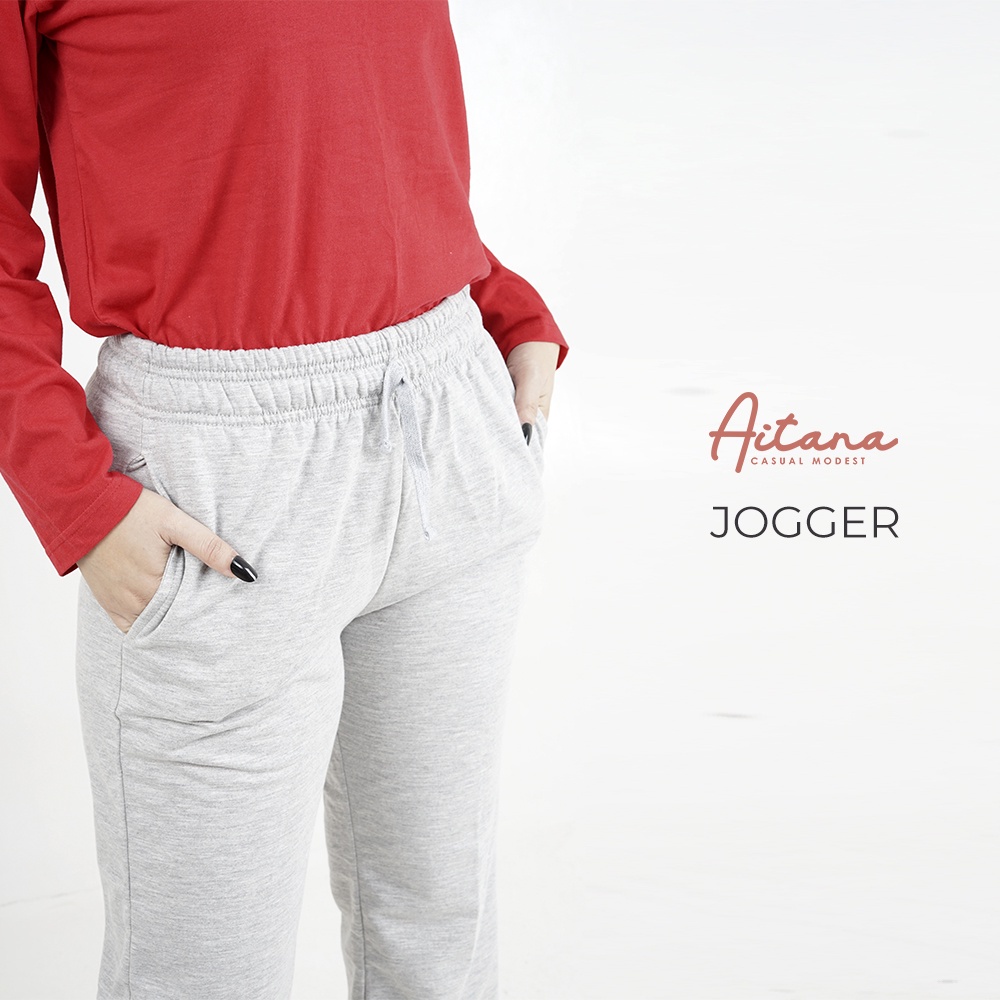 Aitana - Jogger Pants Polos Dewasa