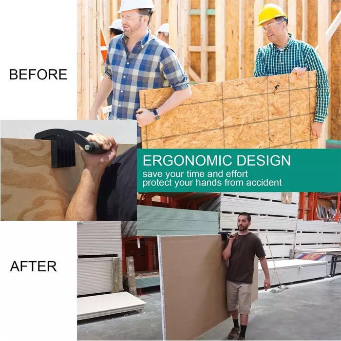 Gorilla Gripper Clamp Jepitan Pengangkat Kayu Triplek Plywood Kuat Aman Anti Selip