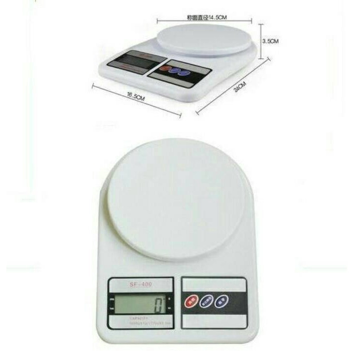 Timbangan Dapur Digital SF-400 (10KG) KimikoOfficial